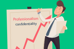 Professionalism and confidentiality